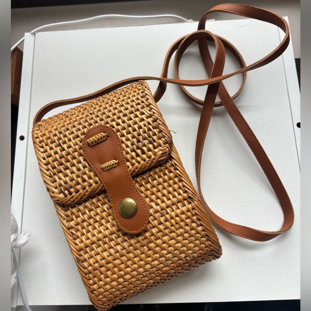 Francesca’s Collection Woven Purse